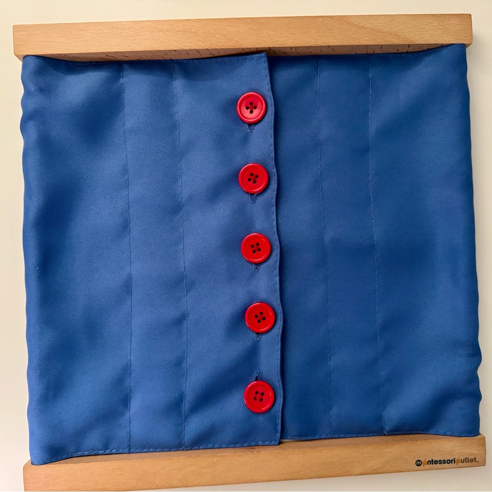 Montessori Dressing Frame with Buttons